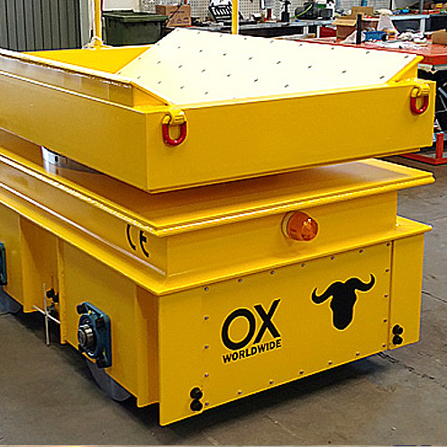 equipos de elevación y manutención de Ox Worldwide carros portabobinas