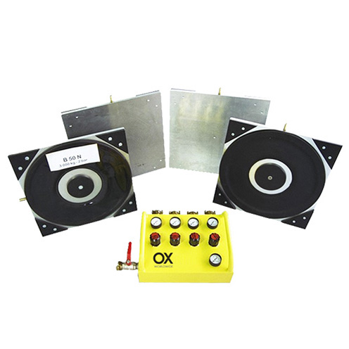 Transporte de maquinaria cojines elevacion