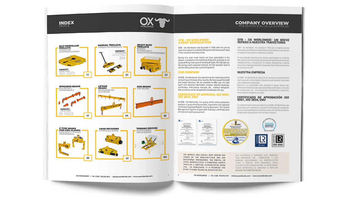 catálogo Ox Worldwide captura de imagen 2