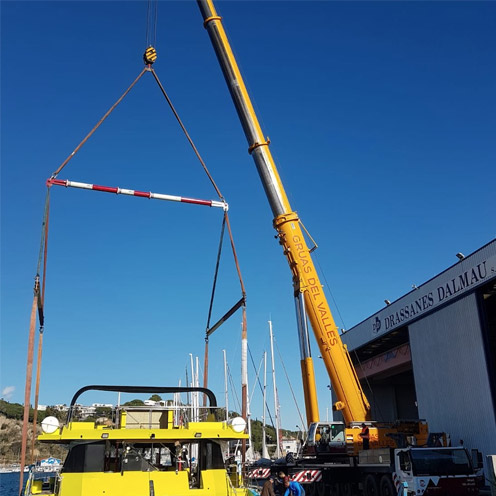 equipos de elevación cargas Spreader beams