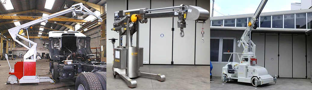 grúas móviles eléctricas autopropulsadas