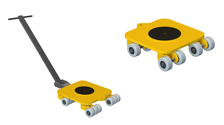 TANQUETAS DE CARGA GIRATORIAS