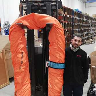 Eslingas 600 toneladas