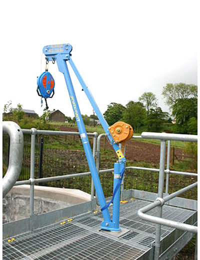 grua potatil para cargas Cargo Flet Blasant