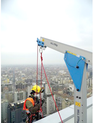 gruas portatiles ligeras de aluminio