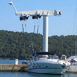 gruas puertos deportivos gruas puertos deportivos