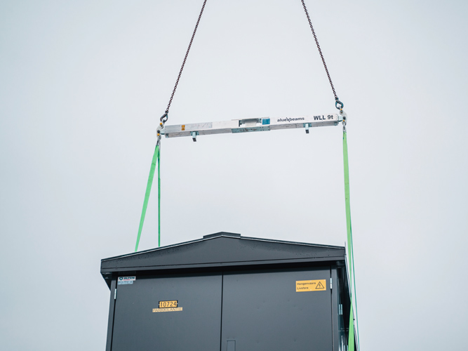 Balancines de elevación telescópicos en cruz muy ligeros 4